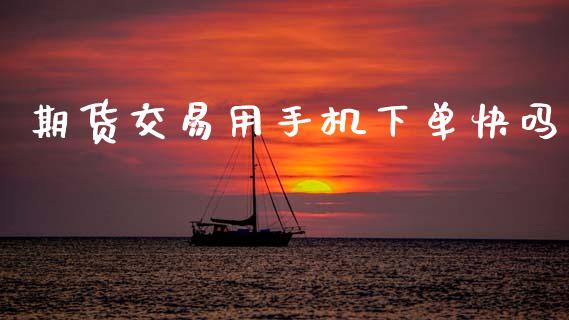 期货交易用手机下单快吗_https://cj007.lansai.wang_金融监管_第1张