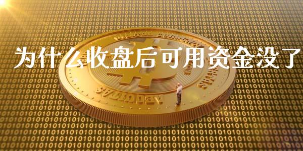 为什么收盘后可用资金没了_https://cj007.lansai.wang_期货开户_第1张
