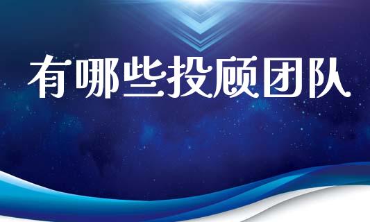 有哪些投顾团队_https://cj007.lansai.wang_全球市场_第1张
