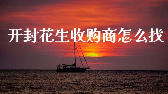 开封花生收购商怎么找_https://cj007.lansai.wang_全球市场_第1张