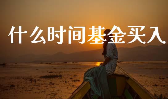 什么时间基金买入_https://cj007.lansai.wang_期货开户_第1张