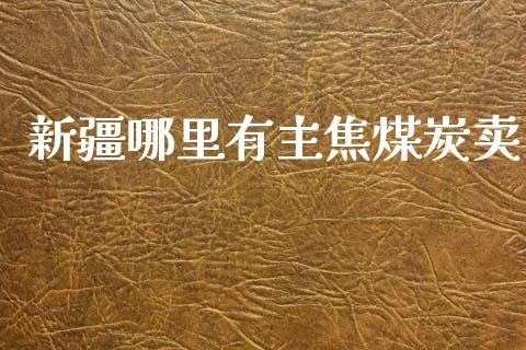 新疆哪里有主焦煤炭卖_https://cj007.lansai.wang_财经新闻_第1张