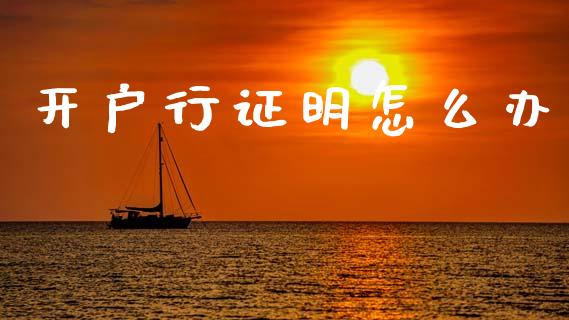 开户行证明怎么办_https://cj007.lansai.wang_期货开户_第1张