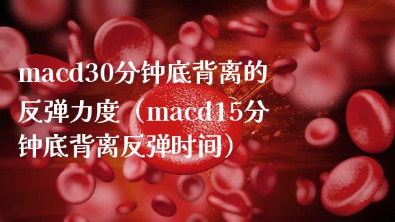 macd30分钟底背离的反弹力度（macd15分钟底背离反弹时间）_https://cj007.lansai.wang_期货开户_第1张