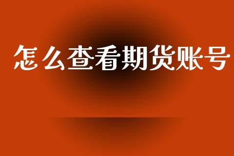 怎么查看期货账号_https://cj007.lansai.wang_债券资讯_第1张