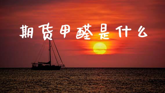 期货甲醛是什么_https://cj007.lansai.wang_外汇交易_第1张