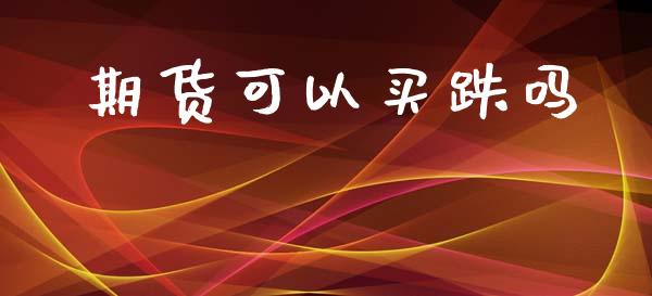 期货可以买跌吗_https://cj007.lansai.wang_金融监管_第1张