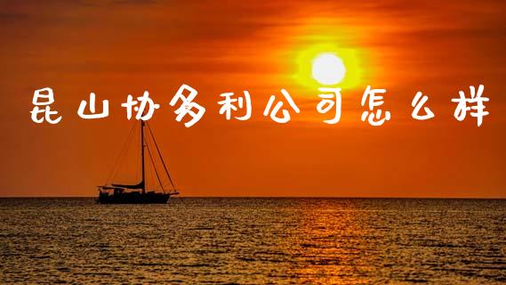 昆山协多利公司怎么样_https://cj007.lansai.wang_期货开户_第1张