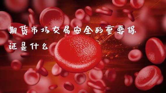 期货市场交易安全的重要保证是什么_https://cj007.lansai.wang_财经新闻_第1张