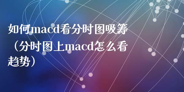 如何macd看分时图吸筹（分时图上macd怎么看趋势）_https://cj007.lansai.wang_债券资讯_第1张