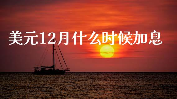 美元12月什么时候加息_https://cj007.lansai.wang_债券资讯_第1张