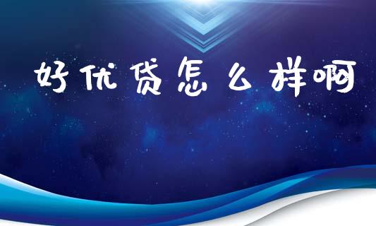 好优贷怎么样啊_https://cj007.lansai.wang_财经新闻_第1张