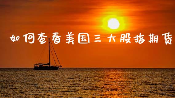 如何查看美国三大股指期货_https://cj007.lansai.wang_期货开户_第1张