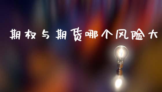 期权与期货哪个风险大_https://cj007.lansai.wang_期货开户_第1张
