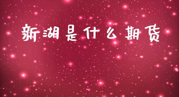 新湖是什么期货_https://cj007.lansai.wang_金融监管_第1张