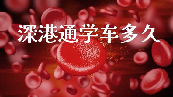 深港通学车多久_https://cj007.lansai.wang_全球市场_第1张