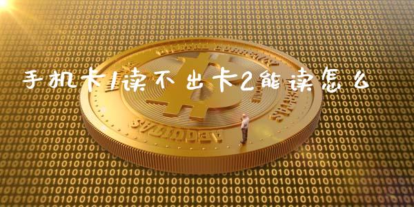 手机卡1读不出卡2能读怎么_https://cj007.lansai.wang_期货开户_第1张