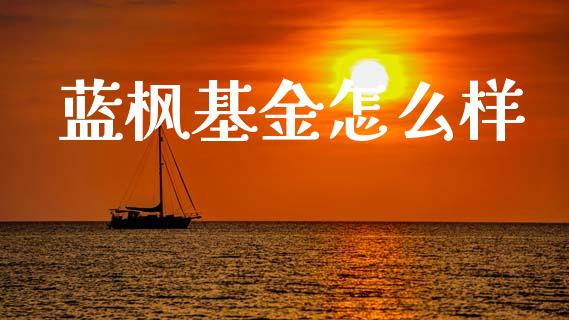 蓝枫基金怎么样_https://cj007.lansai.wang_金融监管_第1张