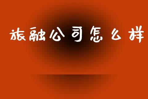 旅融公司怎么样_https://cj007.lansai.wang_期货开户_第1张