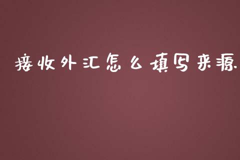 接收外汇怎么填写来源_https://cj007.lansai.wang_债券资讯_第1张