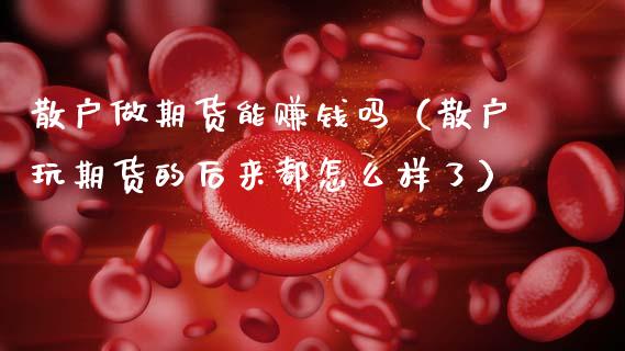 散户做期货能赚钱吗（散户玩期货的后来都怎么样了）_https://cj007.lansai.wang_外汇交易_第1张