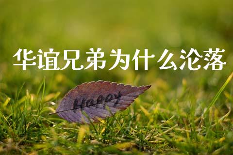 华谊兄弟为什么沦落_https://cj007.lansai.wang_外汇交易_第1张