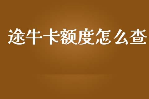 途牛卡额度怎么查_https://cj007.lansai.wang_财经新闻_第1张
