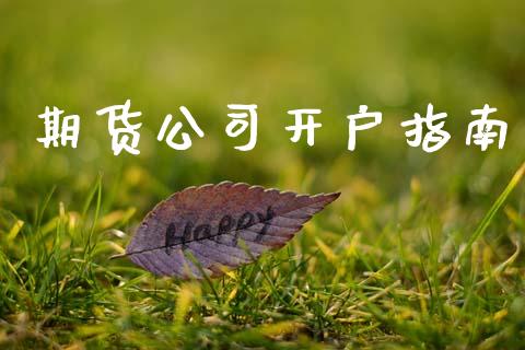 期货公司开户指南_https://cj007.lansai.wang_外汇交易_第1张
