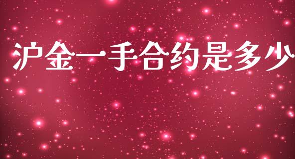 沪金一手合约是多少_https://cj007.lansai.wang_期货开户_第1张