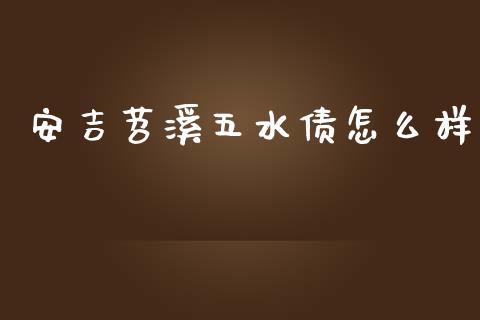 安吉苕溪五水债怎么样_期货开户_第1张_期货开户_金融监管_外汇交易_债券资讯_全球市场_财经新闻 安吉苕溪五水债怎么样_https://cj007.lansai.wang_期货开户_第1张