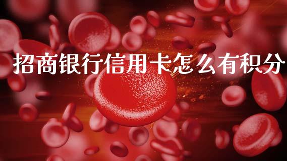 招商银行信用卡怎么有积分_https://cj007.lansai.wang_外汇交易_第1张