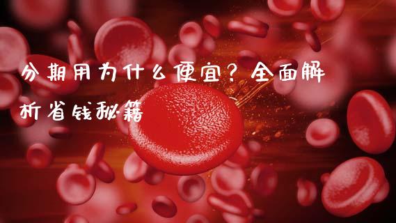 分期用为什么便宜？全面解析省钱秘籍_https://cj007.lansai.wang_全球市场_第1张