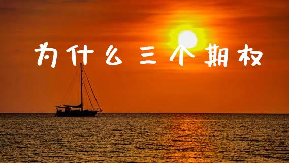 为什么三个期权_https://cj007.lansai.wang_全球市场_第1张