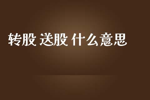 转股 送股 什么意思_https://cj007.lansai.wang_财经新闻_第1张