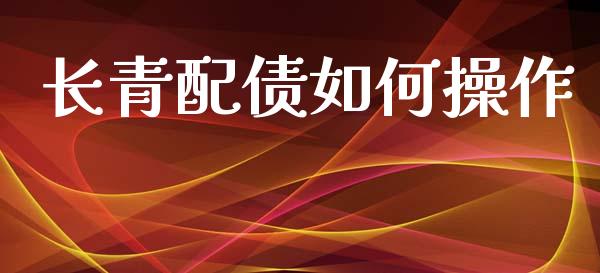 长青配债如何操作_https://cj007.lansai.wang_全球市场_第1张