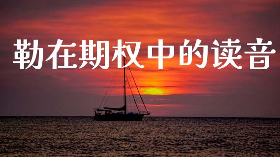 勒在期权中的读音_https://cj007.lansai.wang_金融监管_第1张
