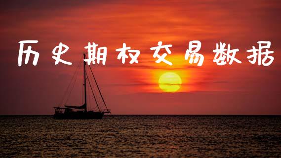 历史期权交易数据_https://cj007.lansai.wang_债券资讯_第1张