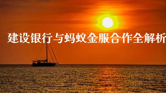 建设银行与蚂蚁金服合作全解析_https://cj007.lansai.wang_期货开户_第1张