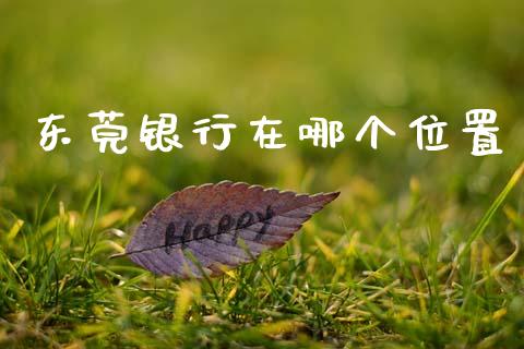 东莞银行在哪个位置_https://cj007.lansai.wang_金融监管_第1张