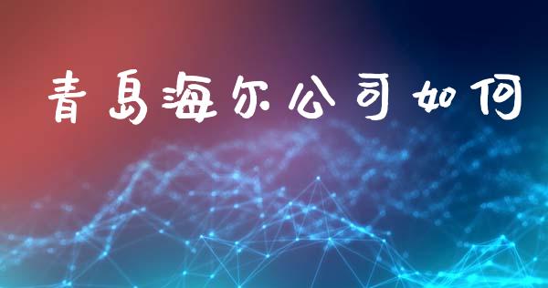 青岛海尔公司如何_https://cj007.lansai.wang_债券资讯_第1张