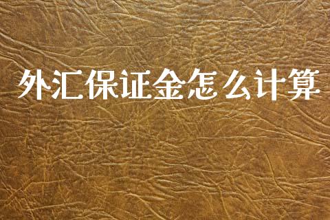 外汇保证金怎么计算_https://cj007.lansai.wang_期货开户_第1张