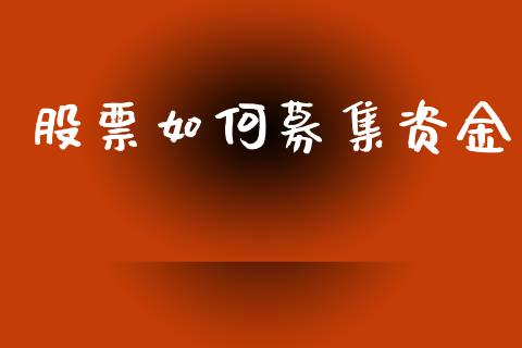 股票如何募集资金_https://cj007.lansai.wang_期货开户_第1张