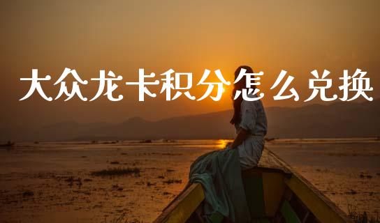 大众龙卡积分怎么兑换_https://cj007.lansai.wang_全球市场_第1张