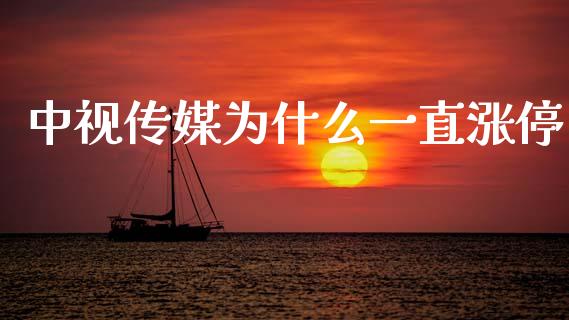 中视传媒为什么一直涨停_https://cj007.lansai.wang_期货开户_第1张