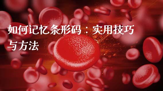 如何记忆条形码：实用技巧与方法_https://cj007.lansai.wang_财经新闻_第1张