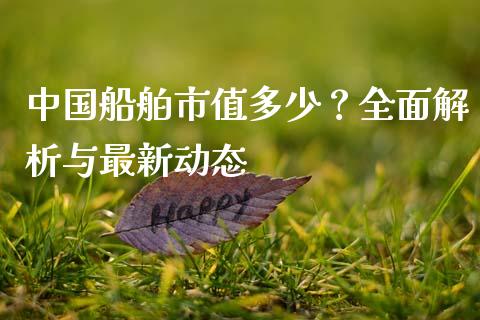 中国船舶市值多少？全面解析与最新动态_https://cj007.lansai.wang_期货开户_第1张