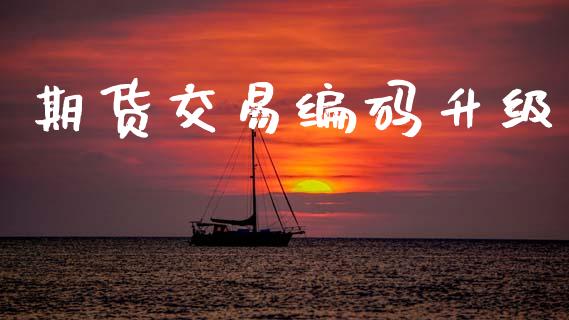 期货交易编码升级_https://cj007.lansai.wang_外汇交易_第1张