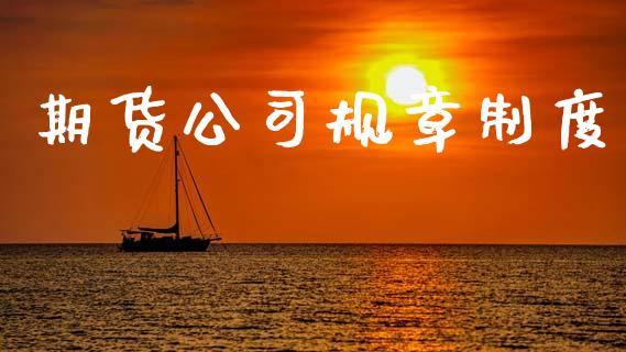 期货公司规章制度_https://cj007.lansai.wang_外汇交易_第1张