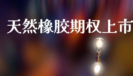天然橡胶期权上市_https://cj007.lansai.wang_全球市场_第1张