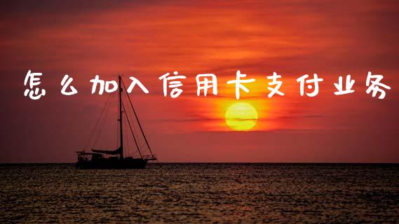 怎么加入信用卡支付业务_https://cj007.lansai.wang_债券资讯_第1张